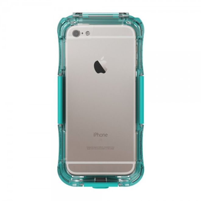 iPhone SE/5S/5 Wasser- und Staubdichte Cover Hülle mit IP68 Zertifizierung (bis 10M wasserdicht) - cyan