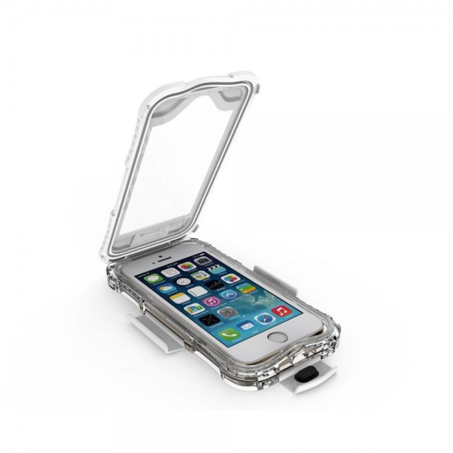 iPhone SE/5S/5 Wasser- und Staubdichte Cover Hülle mit IP68 Zertifizierung (bis 10M wasserdicht) - weiss