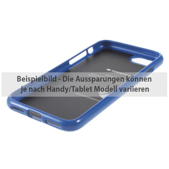 Goospery - Hülle für Sony Xperia XA - TPU Soft Case - Jelly Series - navy