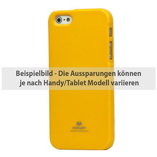 Goospery - Hülle für Huawei P9 - TPU Soft Case - Jelly Series - gelb