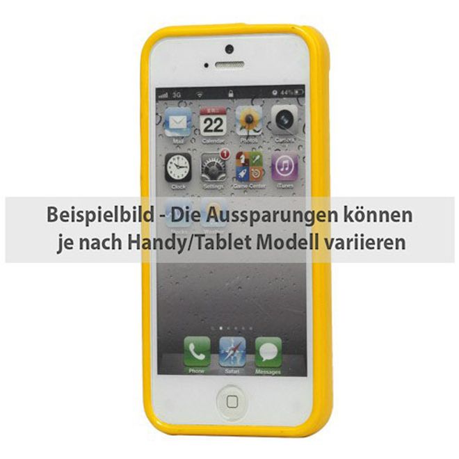 Goospery - Hülle für HTC One A9 - TPU Soft Case - Jelly Series - gelb