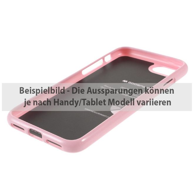 Goospery - Hülle für Sony Xperia XA - TPU Soft Case - Jelly Series - pink