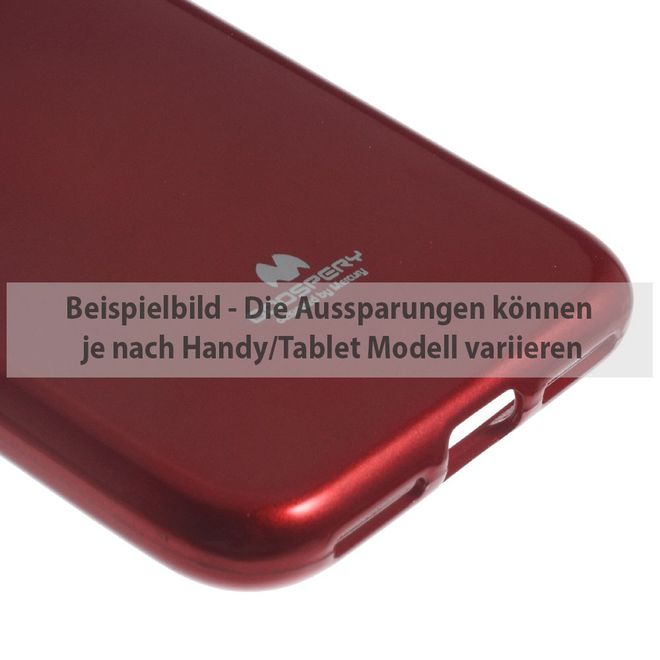 Goospery - Hülle für Samsung Galaxy A7 (2016) - TPU Soft Case - Jelly Series - rot