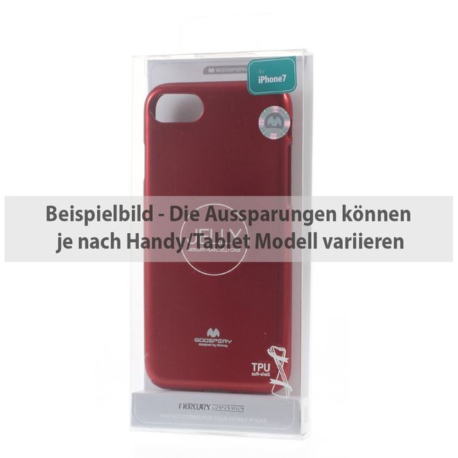 Goospery - Hülle für Huawei P9 - TPU Soft Case - Jelly Series - rot