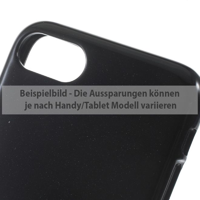 Goospery - Hülle für Sony Xperia XZ/XZs - TPU Soft Case - Jelly Series - schwarz