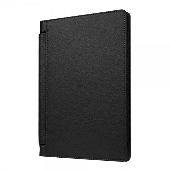 Lenovo Yoga Tab 3 8.0 Leder Case Hülle mit Litchitextur - schwarz