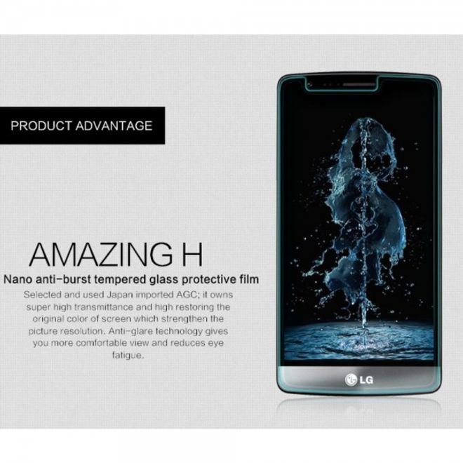 LG G3S Nillkin Amazing H Anti-Explosions Schutzfolie aus gehärtetem Glas
