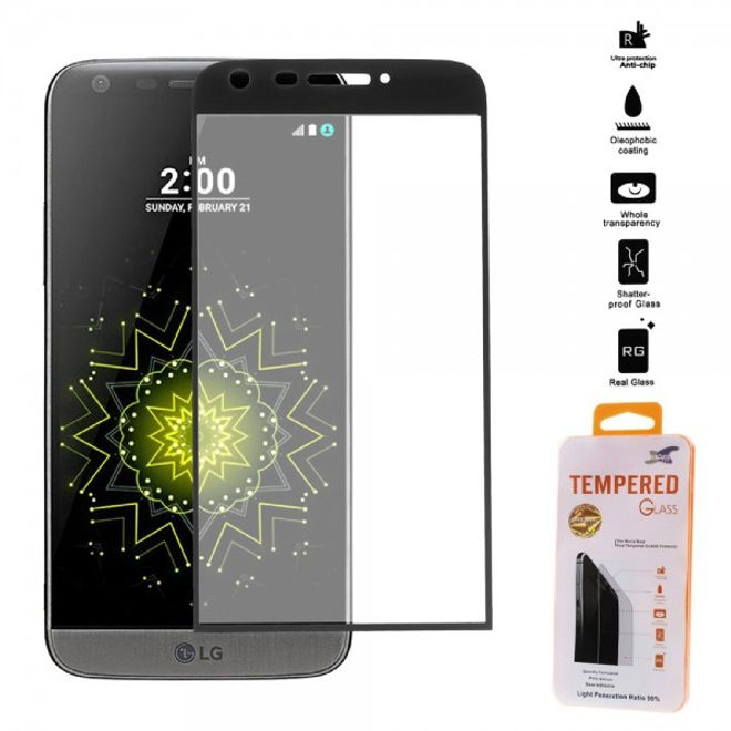 LG G5/G5 SE tempered glass screen protector - black