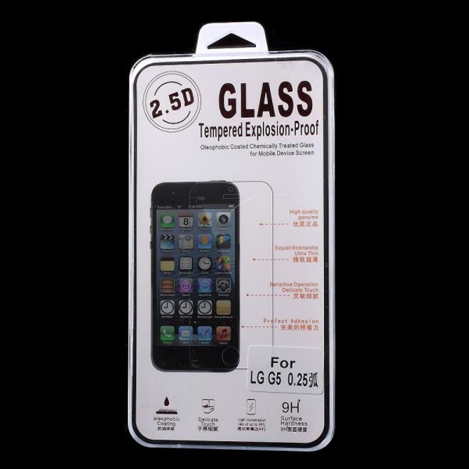 Protection d'écran en verre trempé pour LG G5 (0,25 mm d'épaisseur)
