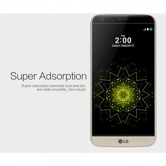 Nillkin - LG G5 Schutzfolie mit Anti-Fingerabdruck Beschichtung - ultraklar