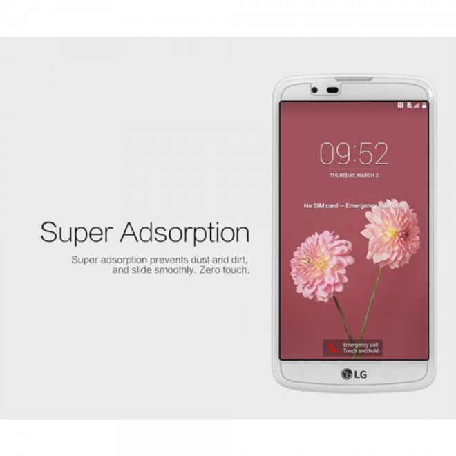 LG K10 Schutzfolie mit Anti-Fingerabdruck Beschichtung von Nillkin