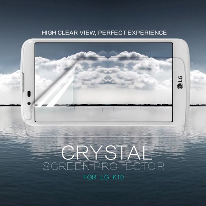 LG K10 Schutzfolie mit Anti-Fingerabdruck Beschichtung von Nillkin