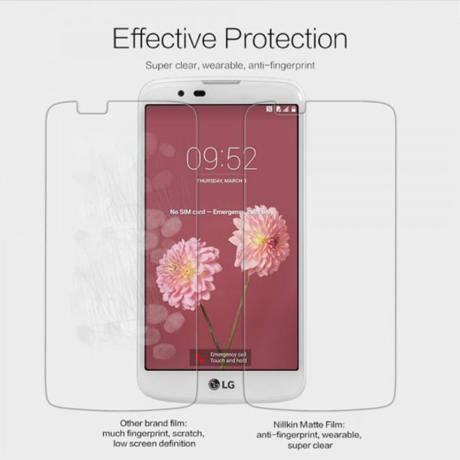 LG K10 Schutzfolie mit kratzfester Beschichtung von Nillkin