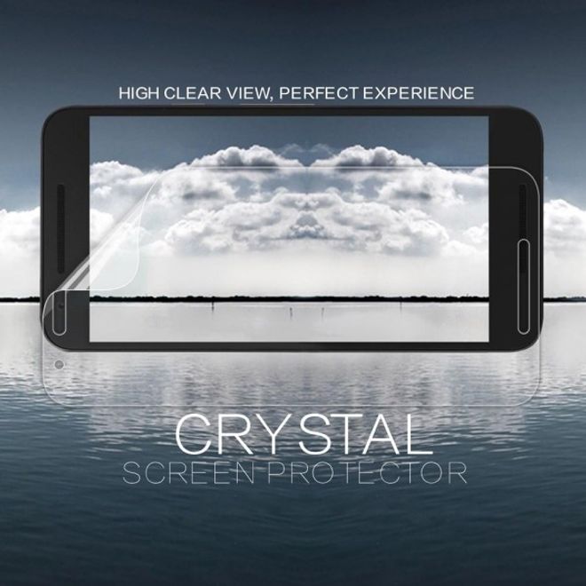 LG Nexus 5X Schutzfolie mit Anti-Fingerabdruck Beschichtung von Nillkin - ultraklar