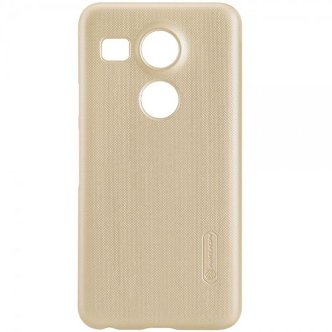 Nillkin - LG Nexus 5X Hülle - Plastik Case - Super Frosted Shield Series - gold