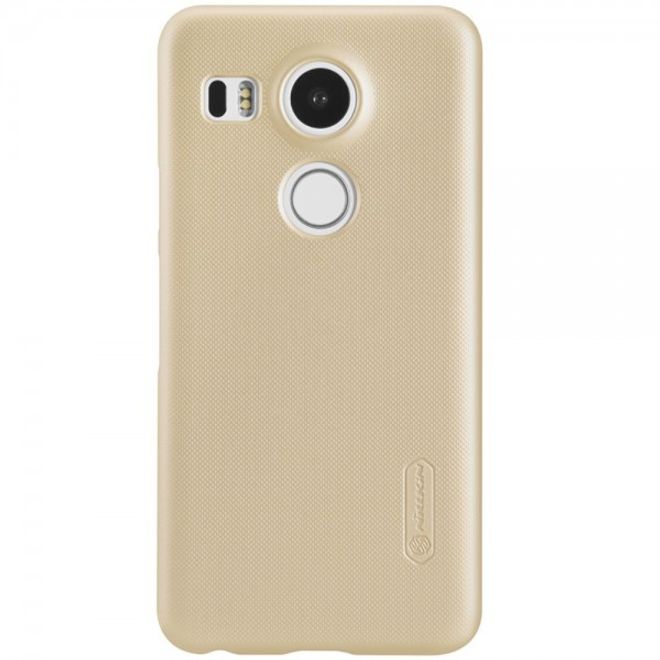 Nillkin - LG Nexus 5X Hülle - Plastik Case - Super Frosted Shield Series - gold