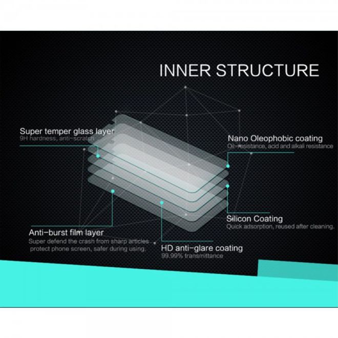 LG X Screen Nillkin Amazing H Schutzfolie aus gehärtetem Glas