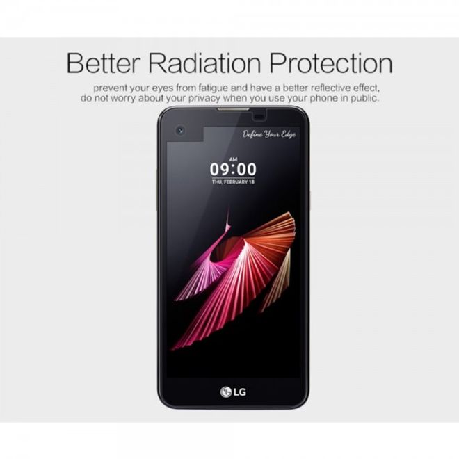 LG X Screen Schutzfolie mit kratzfester Beschichtung von Nillkin
