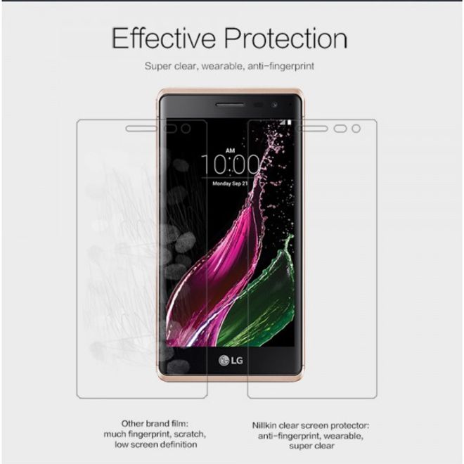 LG Zero/Class Schutzfolie mit Anti-Fingerabdruck Beschichtung von Nillkin - HD klar