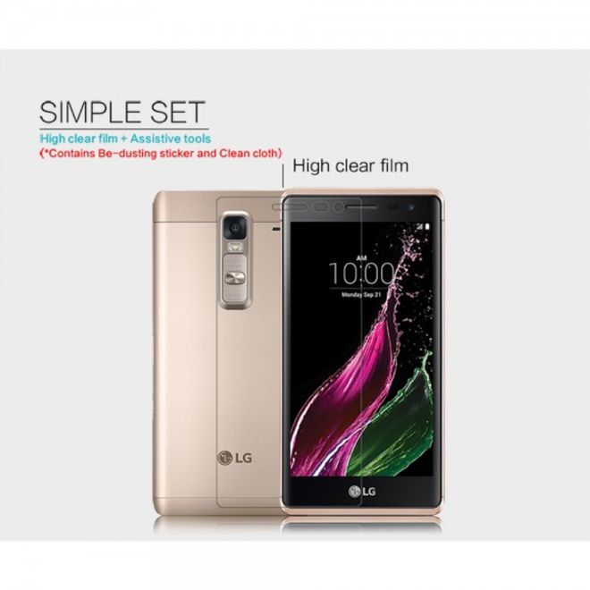 LG Zero/Class Schutzfolie mit Anti-Fingerabdruck Beschichtung von Nillkin - HD klar