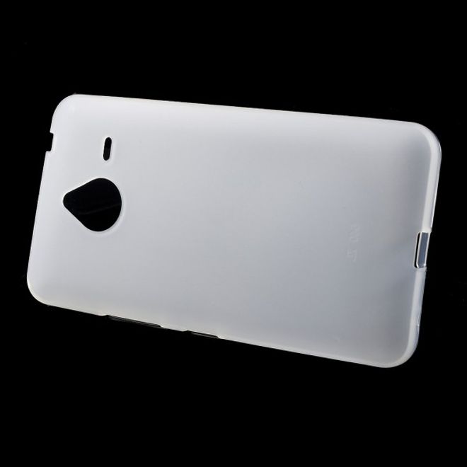 Microsoft Lumia 640 XL/640 XL Dual Handyhülle - TPU Soft Case - matt - weiss