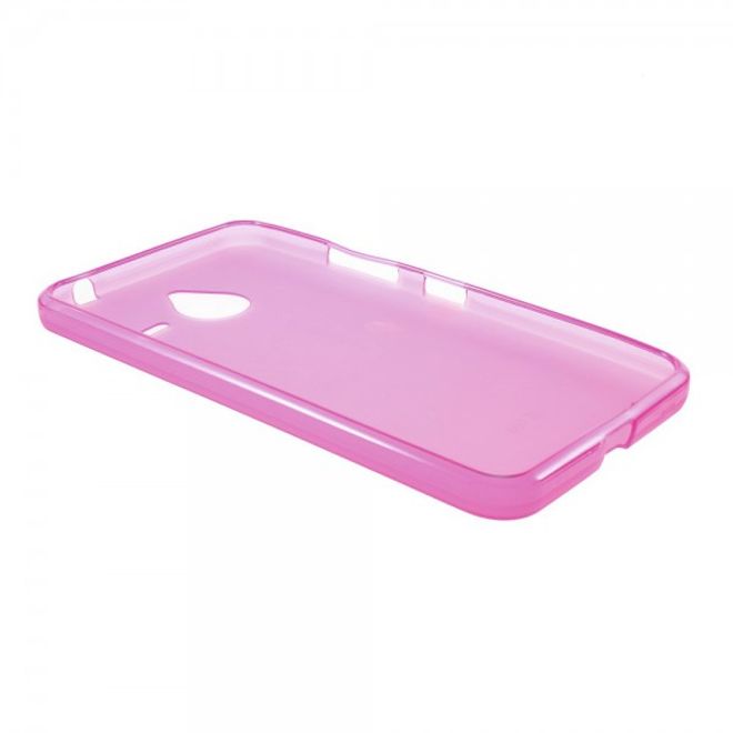 Microsoft Lumia 640 XL/640 XL Dual Handyhülle - TPU Soft Case - matt - rosa