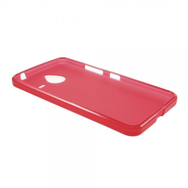 Microsoft Lumia 640 XL/640 XL Dual Handyhülle - TPU Soft Case - matt - rot