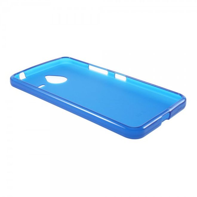 Microsoft Lumia 640 XL/640 XL Dual Handyhülle - TPU Soft Case - matt - blau