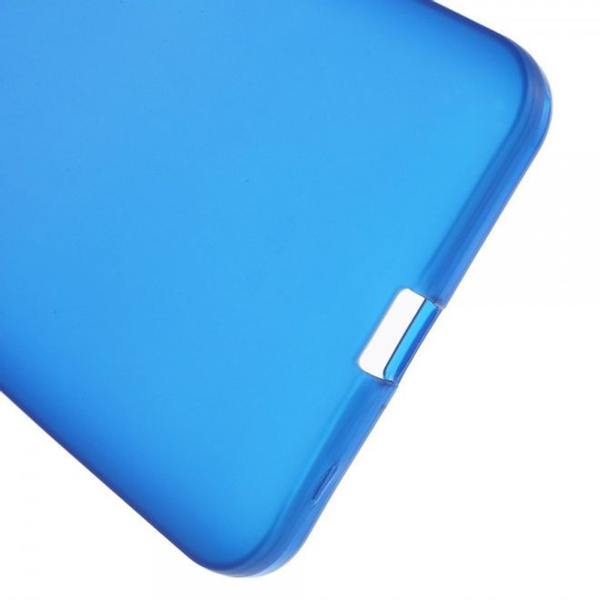 Microsoft Lumia 640 XL/640 XL Dual Handyhülle - TPU Soft Case - matt - blau
