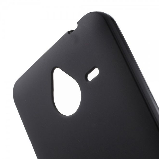 Microsoft Lumia 640 XL/640 XL Dual Handyhülle - TPU Soft Case - matt - schwarz