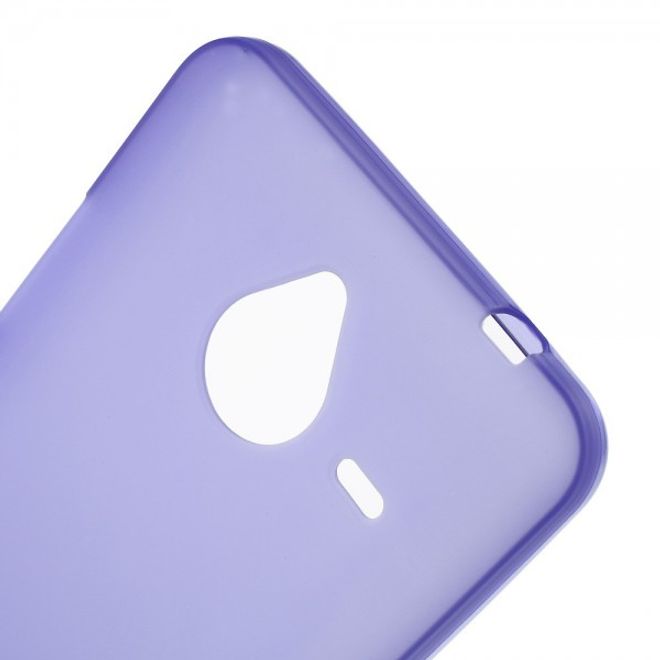 Microsoft Lumia 640 XL/640 XL Dual Handyhülle - TPU Soft Case - matt - purpur