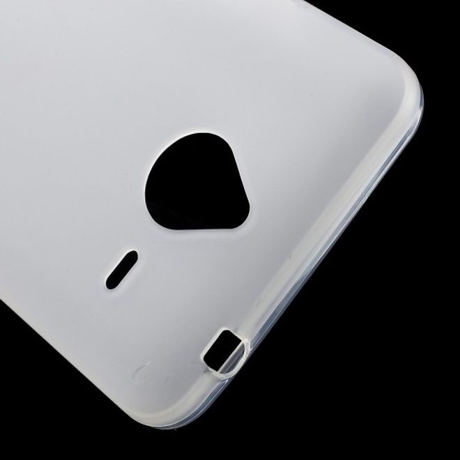 Microsoft Lumia 640 XL/640 XL Dual Handyhülle - TPU Soft Case - matt - weiss