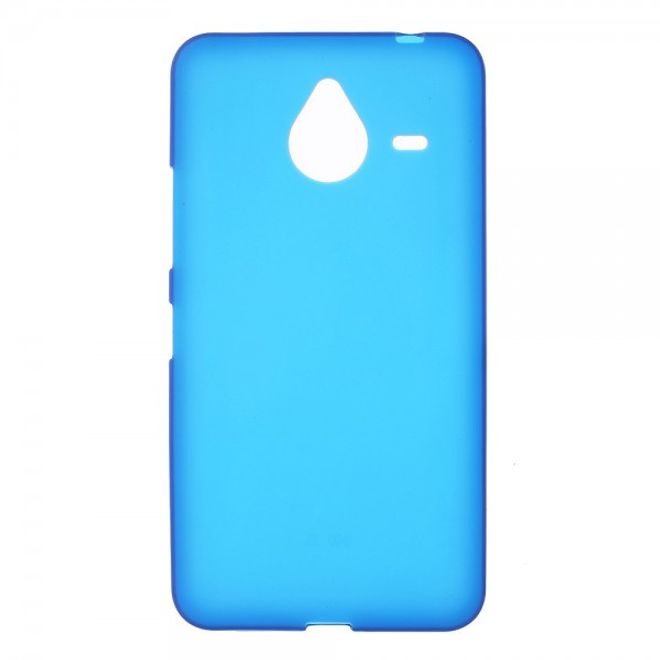 Microsoft Lumia 640 XL/640 XL Dual Handyhülle - TPU Soft Case - matt - blau