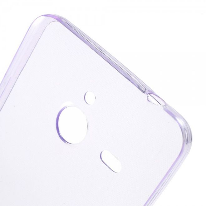 Microsoft Lumia 640 XL/640 XL Dual Hülle - TPU Soft Case - ultradünn 0.6mm - purpur