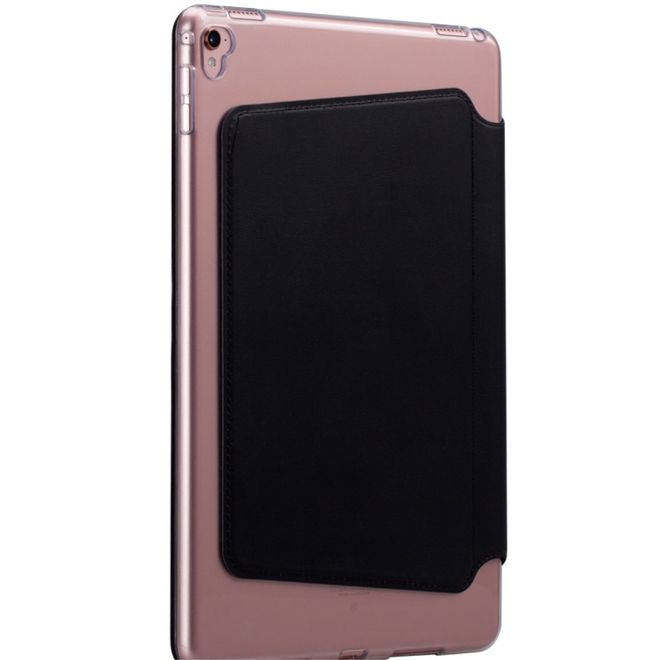 Momax - iPad Pro 9.7 Smart Case - Hülle aus Leder - The Core Series - faltbar - schwarz