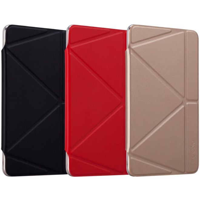 Momax - iPad Pro 9.7 Smart Case - Hülle aus Leder - The Core Series - faltbar - schwarz