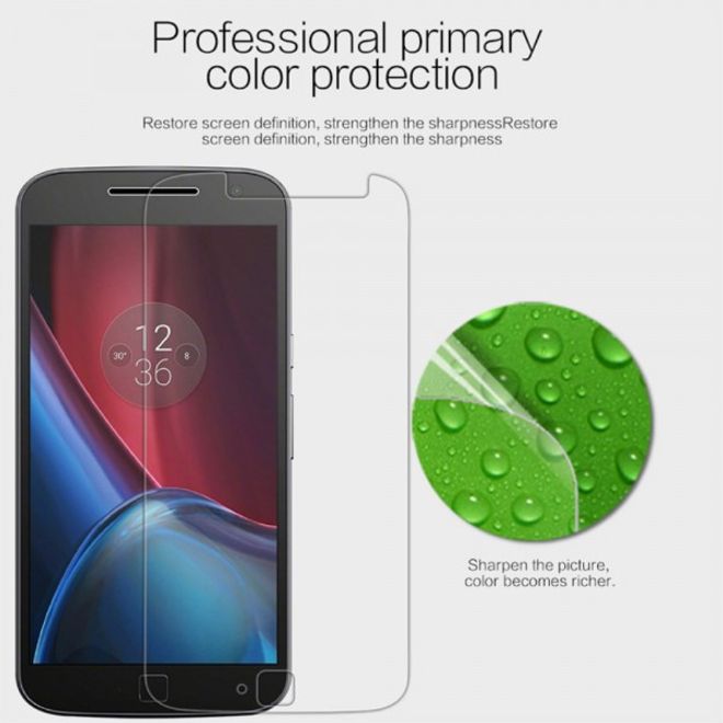 Nillkin - Motorola Moto G4/G4 Plus Schutzfolie mit Anti-Fingerabdruck Beschichtung - HD klar