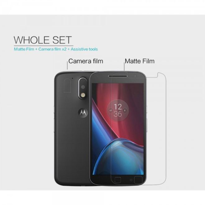 Nillkin - Motorola Moto G4/G4 Plus Schutzfolie mit kratzfester Beschichtung - matt