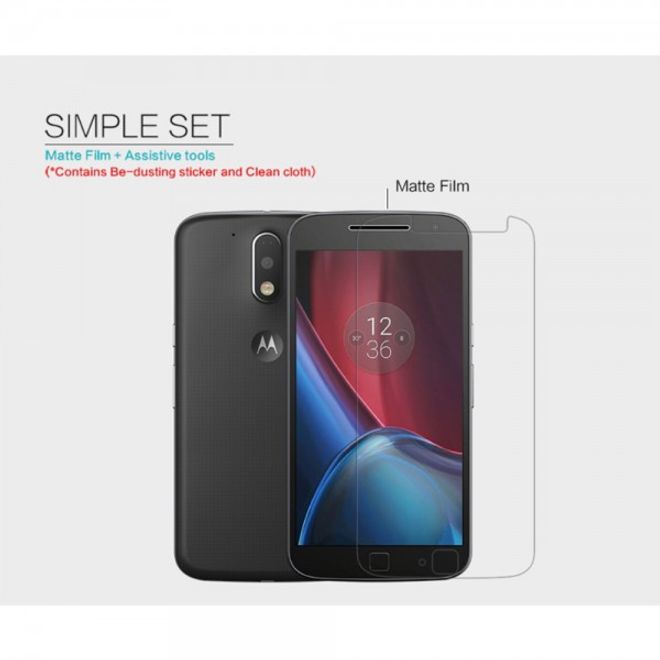 Nillkin - Motorola Moto G4/G4 Plus Schutzfolie mit kratzfester Beschichtung - matt