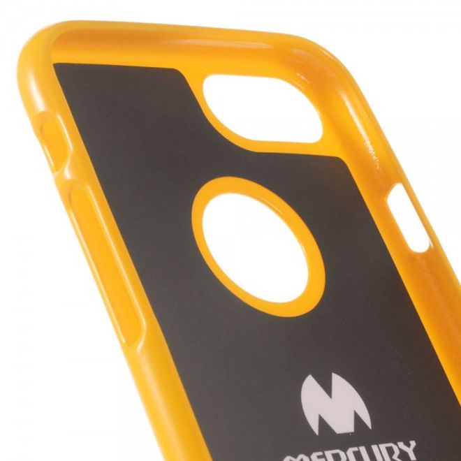 Newsets Mercury - Case für iPhone SE (2022) / SE (2020) / 8 / 7 - TPU Hülle - Flash Powder - gelb