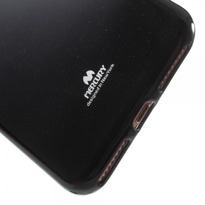 Newsets Mercury - Case für iPhone 8 Plus / 7 Plus - Hülle aus TPU Plastik - leicht glänzend - schwarz