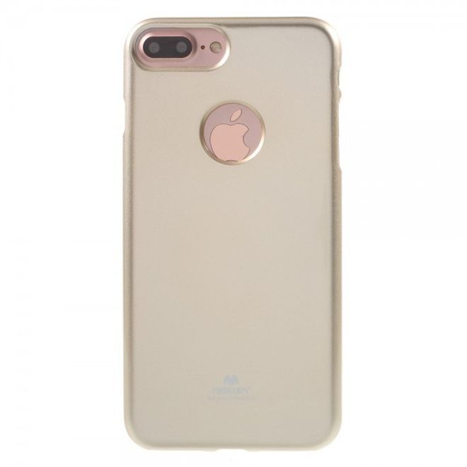Newsets Mercury - iPhone 8 Plus / 7 Plus Case - Hülle aus TPU Plastik - leicht glänzend - gold