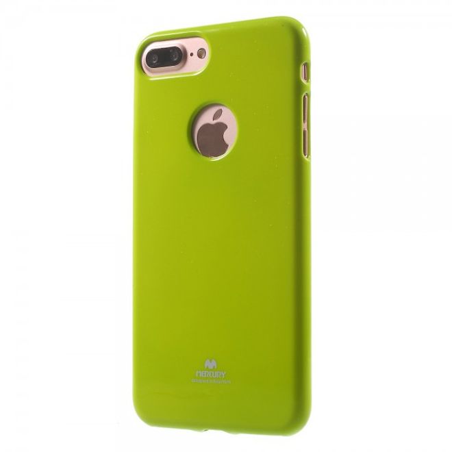 Newsets Mercury - iPhone 8 Plus / 7 Plus Case - Hülle aus TPU Plastik - leicht glänzend - grün