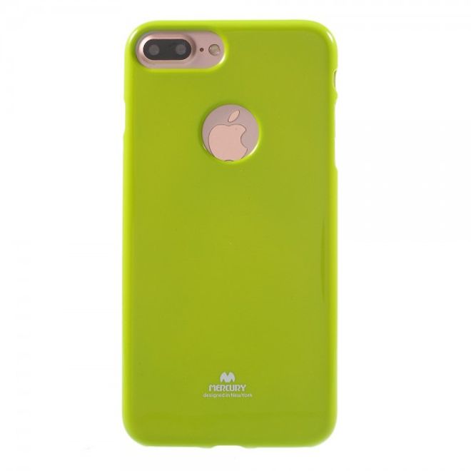Newsets Mercury - iPhone 8 Plus / 7 Plus Case - Hülle aus TPU Plastik - leicht glänzend - grün
