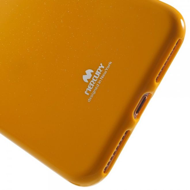Newsets Mercury - iPhone 8 Plus / 7 Plus Case - Hülle aus TPU Plastik - leicht glänzend - gelb