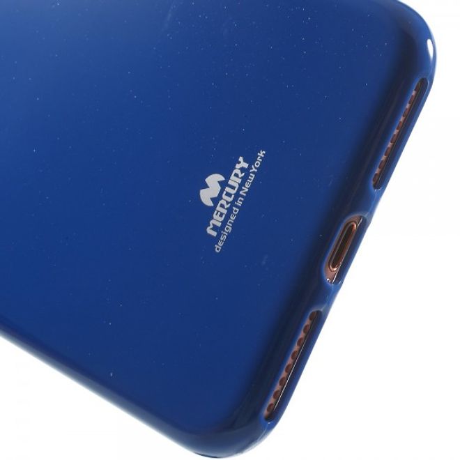 Newsets Mercury - iPhone 8 Plus / 7 Plus Case - Hülle aus TPU Plastik - leicht glänzend - dunkelblau