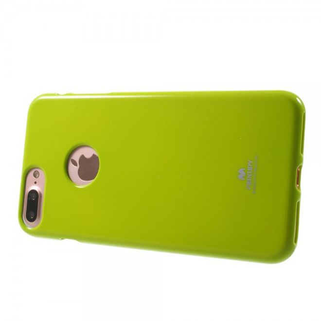 Newsets Mercury - iPhone 8 Plus / 7 Plus Case - Hülle aus TPU Plastik - leicht glänzend - grün