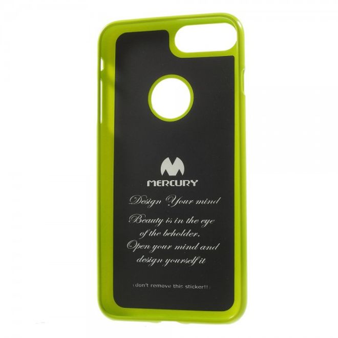 Newsets Mercury - iPhone 8 Plus / 7 Plus Case - Hülle aus TPU Plastik - leicht glänzend - grün