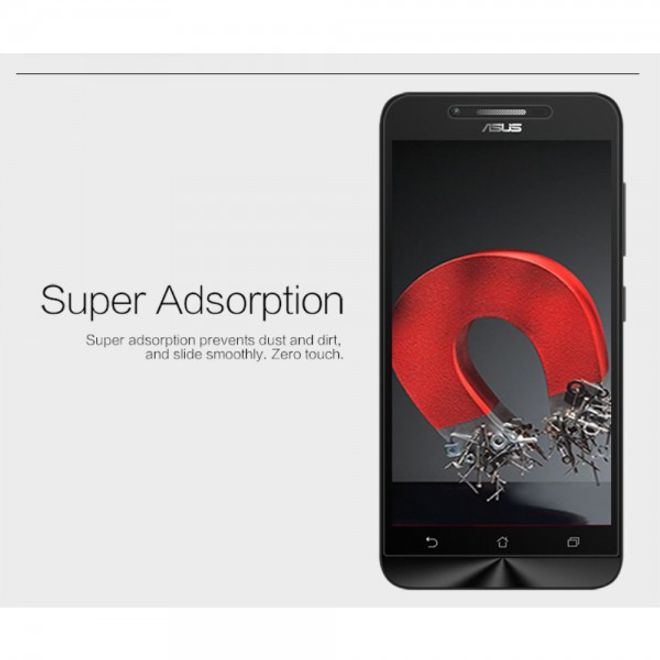 Nillkin - Asus Zenfone Go Schutzfolie - mit Anti-Fingerabdruck Beschichtung - klar