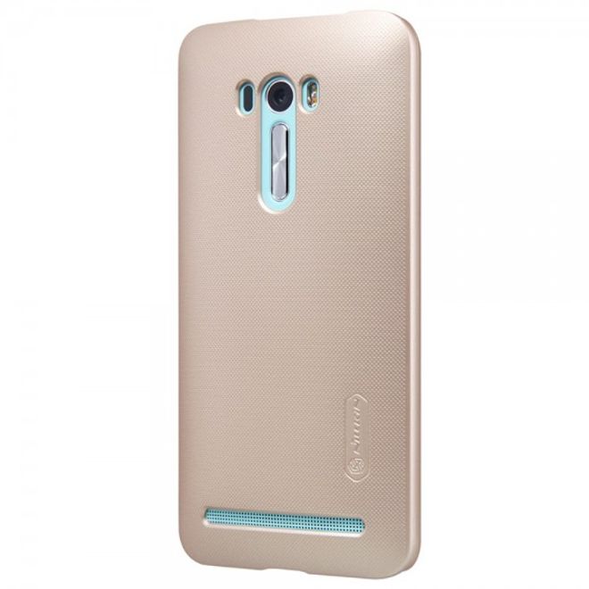 Nillkin - Asus Zenfone Selfie Hülle - Plastik Case - Super Frosted Shield Series - gold